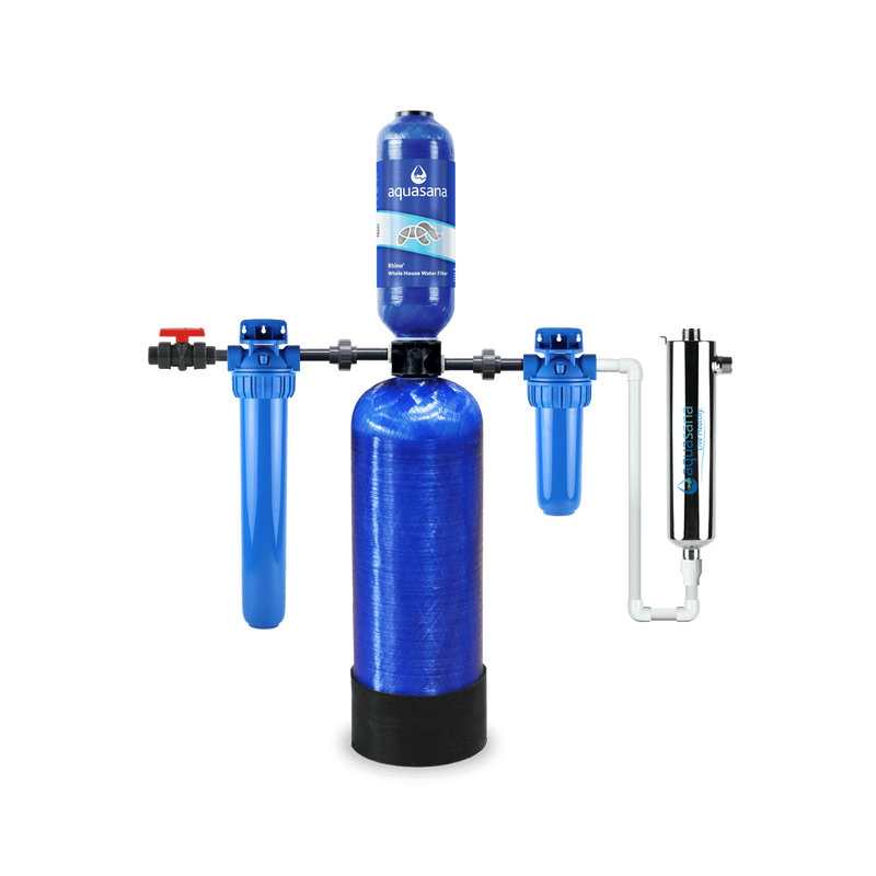 water filtration system with uv light