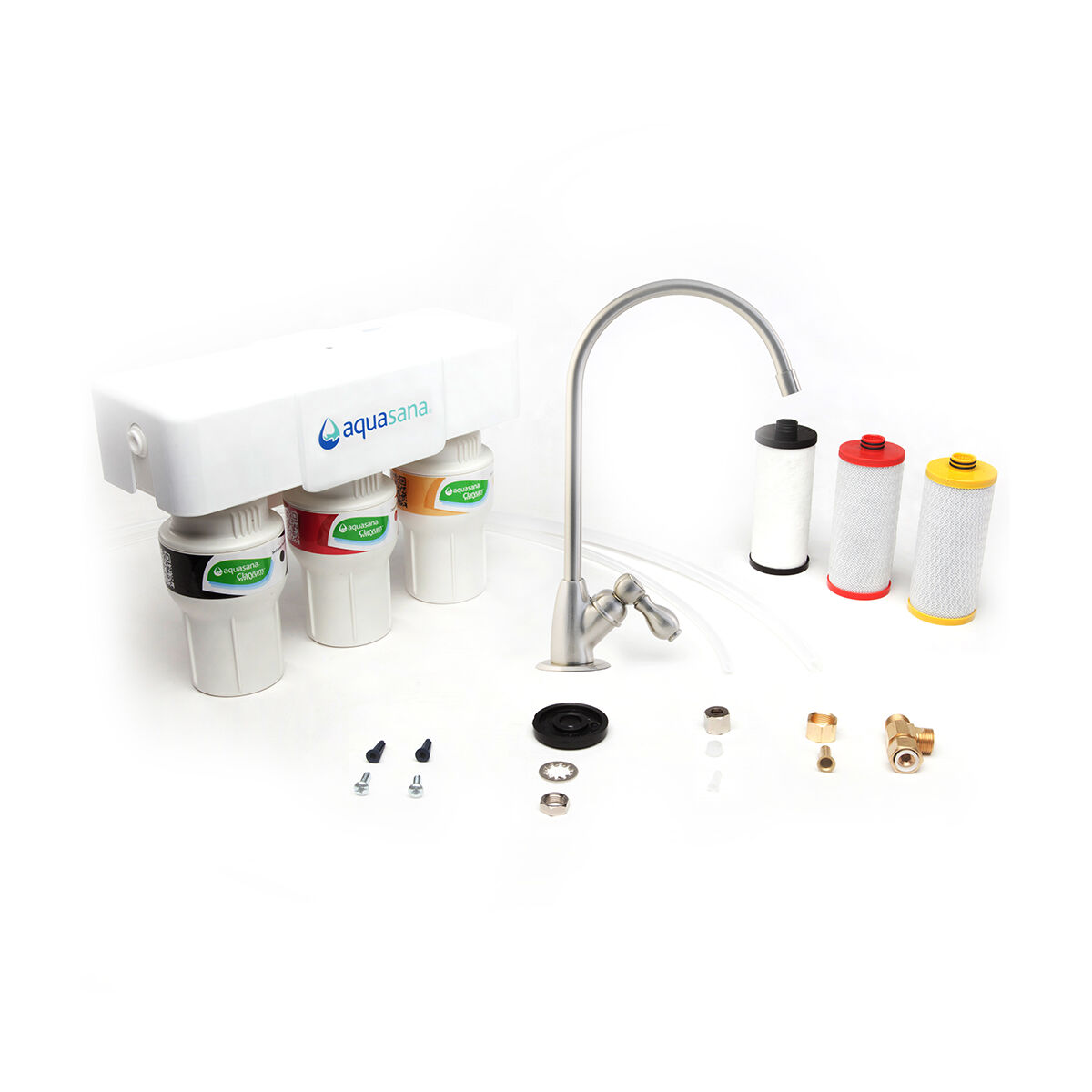 3Stage Under Sink Water Filter NSF Certified Aquasana