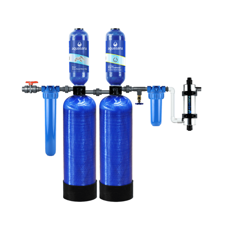 Rhino&reg; Chloramines with Tall Salt-Free Water Conditioner and UV Filter image number 0