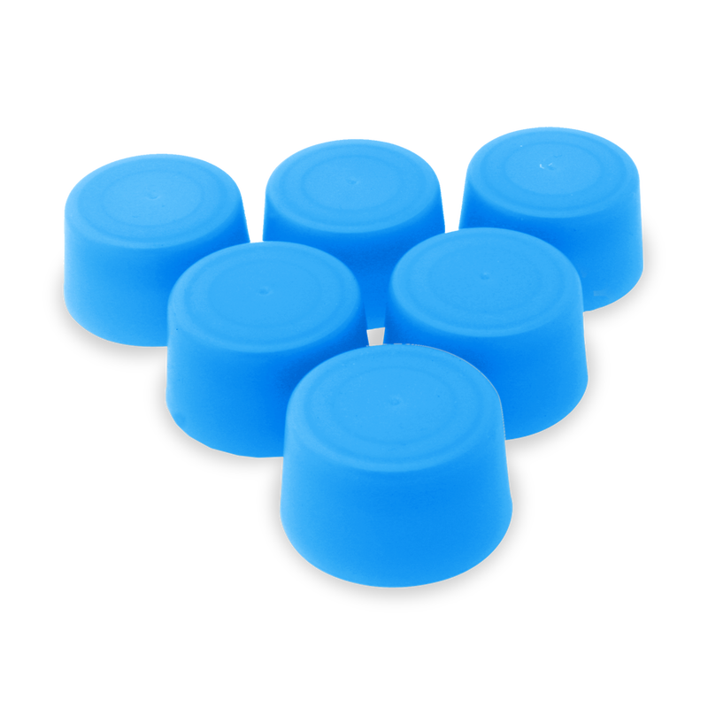 skære Gymnastik Vidunderlig Replacement Water Bottle Caps - 6 Pack - Translucent Blue | Aquasana