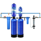 Rhino&reg; Chloramines Max Flow with Tall Salt-Free Water Conditioner, Max Flow UV Filter, Pro-Grade Bypass Kit and Low Maintenance Pre-Filter image number 0