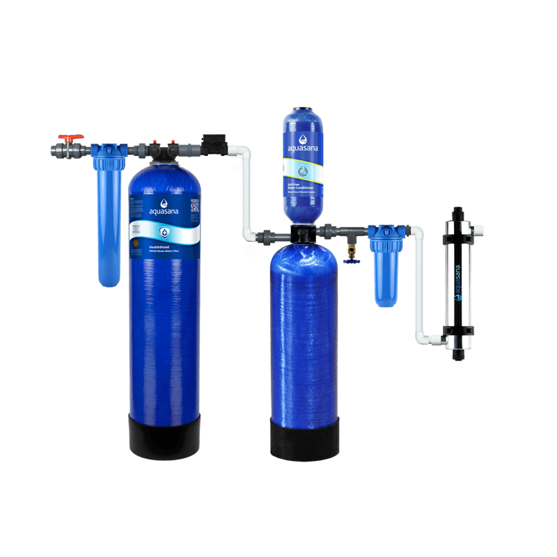 HealthShield&trade; with Tall Salt-Free Water Conditioner and Max Flow UV Filter image number 0