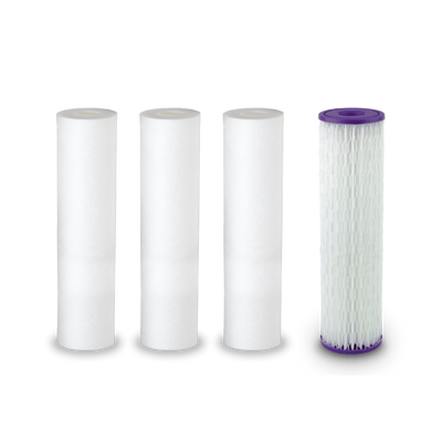 10" Pre-Filter Replacement 3-Pack + Post-Filter Replacement Bundle