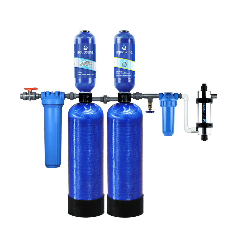 Rhino&reg; Chloramines with Tall Salt-Free Water Conditioner, UV Filter and Low Maintenance Pre-Filter image number 0