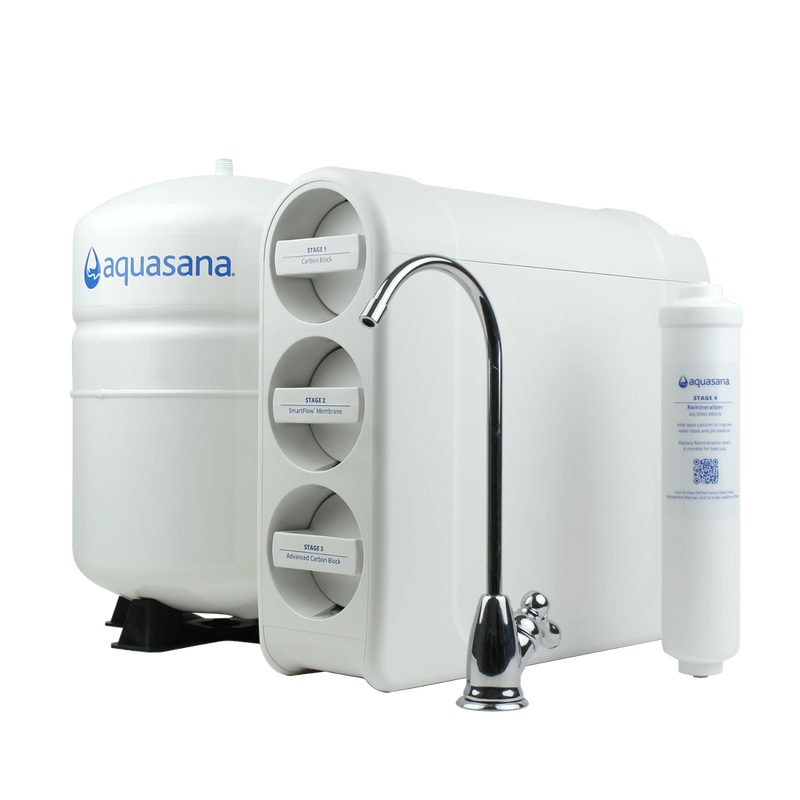 Simpure 100 GPD 6-Stage Alkaline Reverse Osmosis System – Under Sink – Includes 19 Extra Filters!