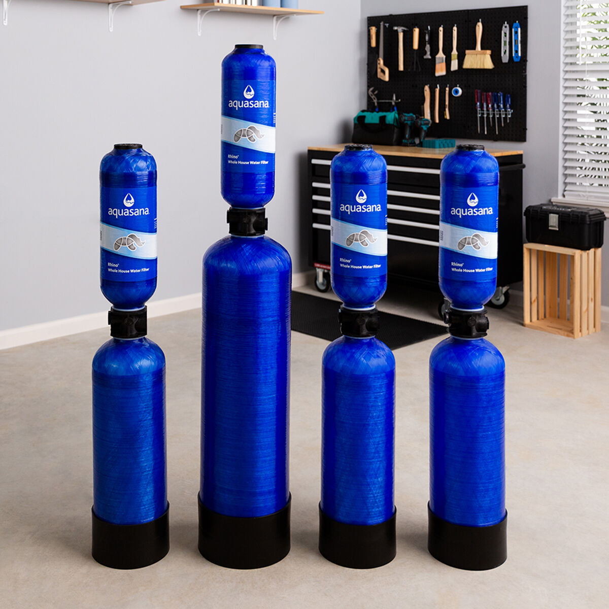 Rhino 600K Gallons | Aquasana Whole House Water Filter System