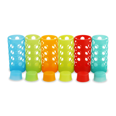 Sleeves and Bottle Caps - 6 Pack - Multicolor