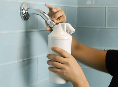 Shower Filter with Handheld Wand - Chrome
