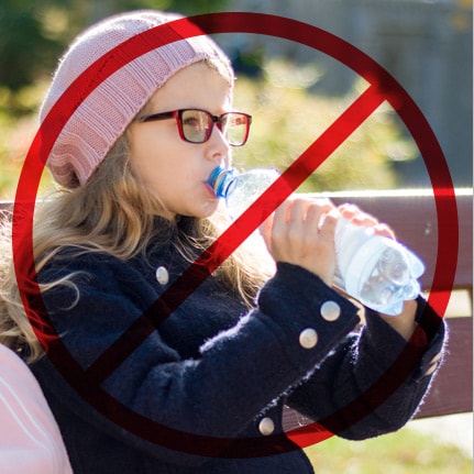 Plastic water bottles have a huge negative impact on the environment.