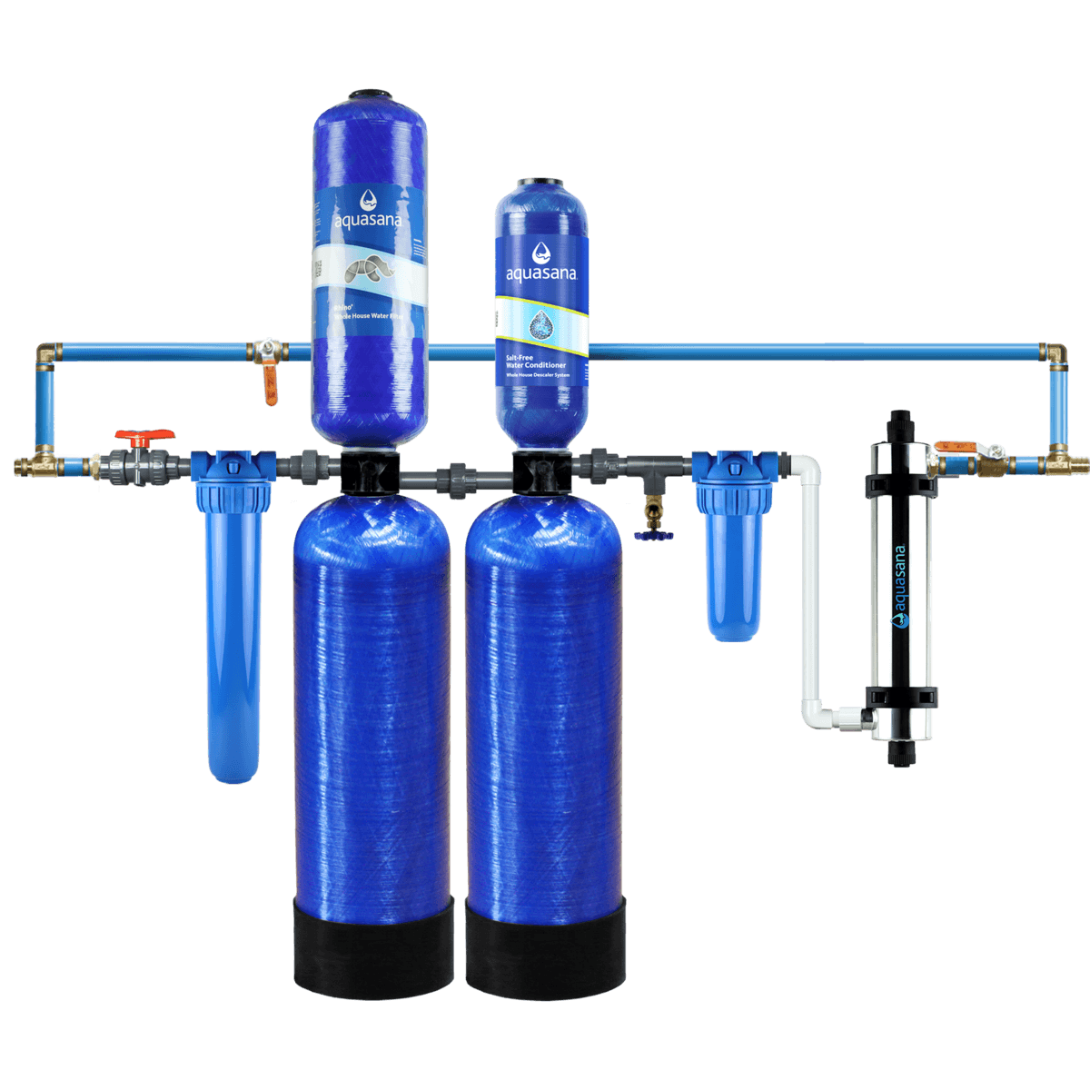 Rhino® Chloramines Max Flow Whole House Water UV Filter System For Home Removes 99% of Bacteria & Viruses Aquasana Rhino® Chloramines Max Flow Whole House Water UV Filter System For Home Removes 99% of Bacteria & Viruses Aquasana