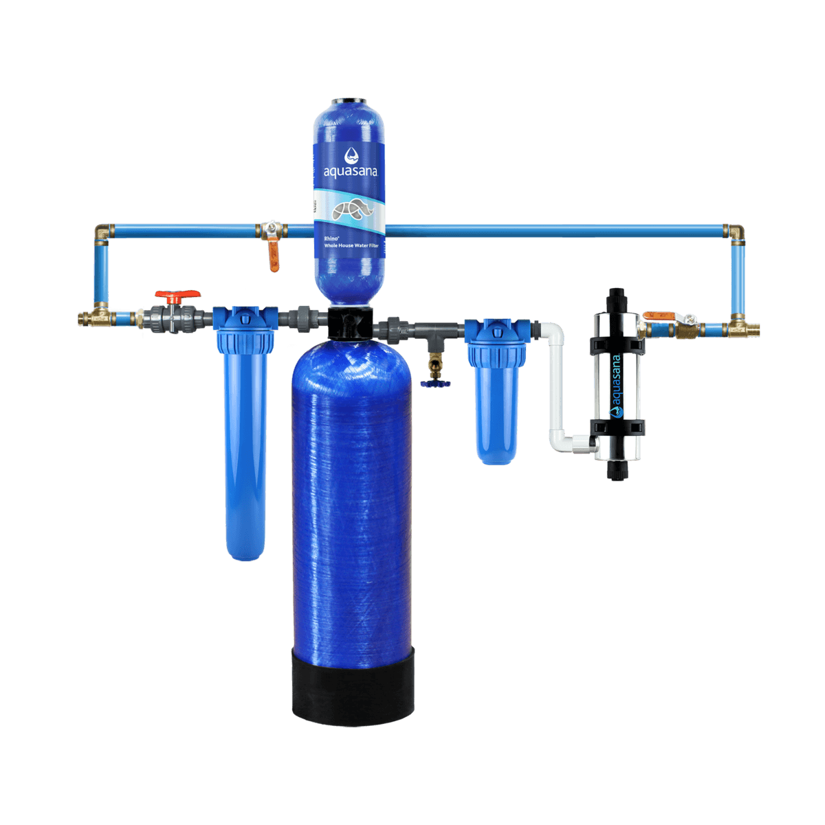 Rhino® Well Water With UV Whole House Filter Removes 99% of Bacteria & Viruses Aquasana Rhino® Well Water With UV Whole House Filter Removes 99% of Bacteria & Viruses Aquasana