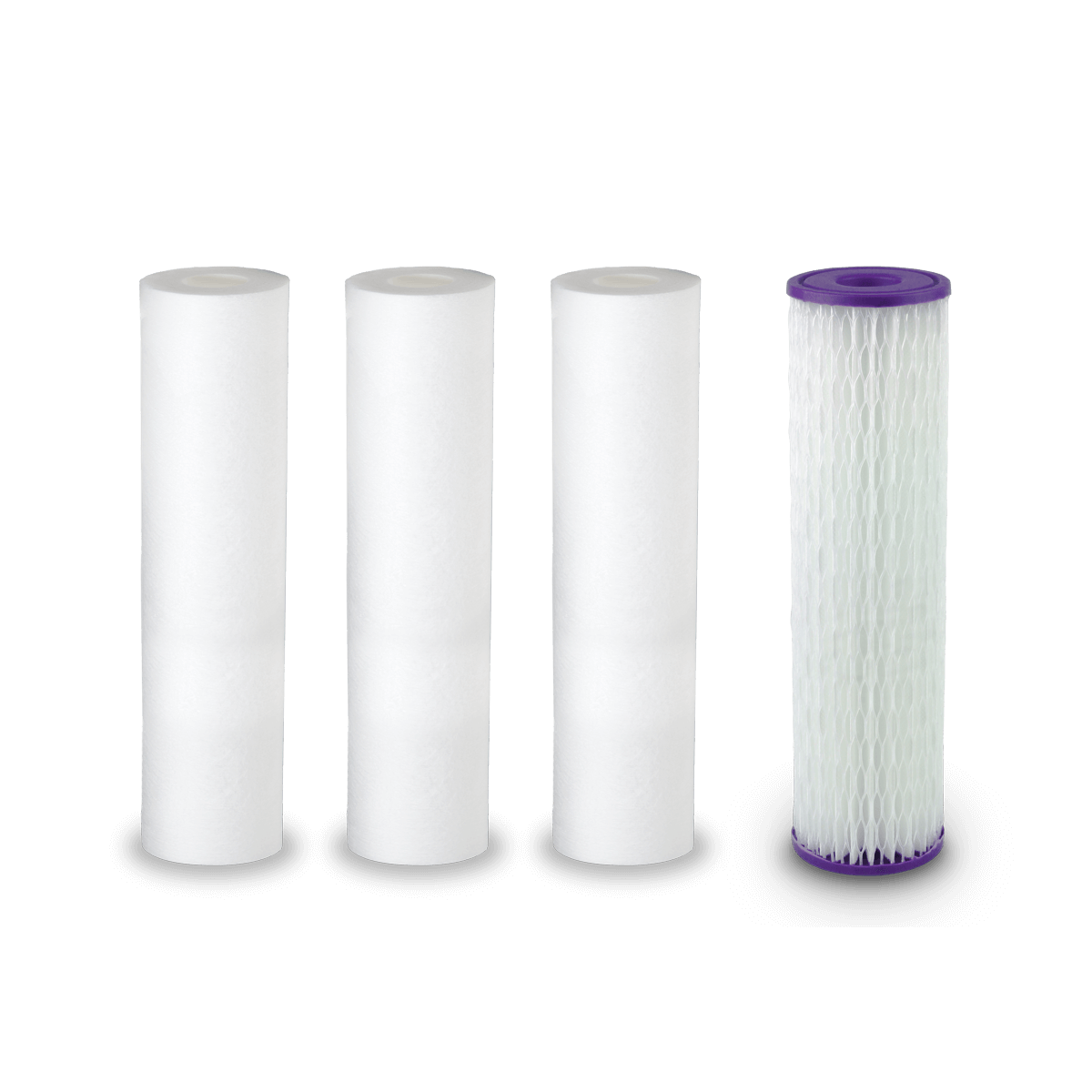 10" Pre-Filter Replacement 3-Pack + Post-Filter Replacement Bundle Aquasana