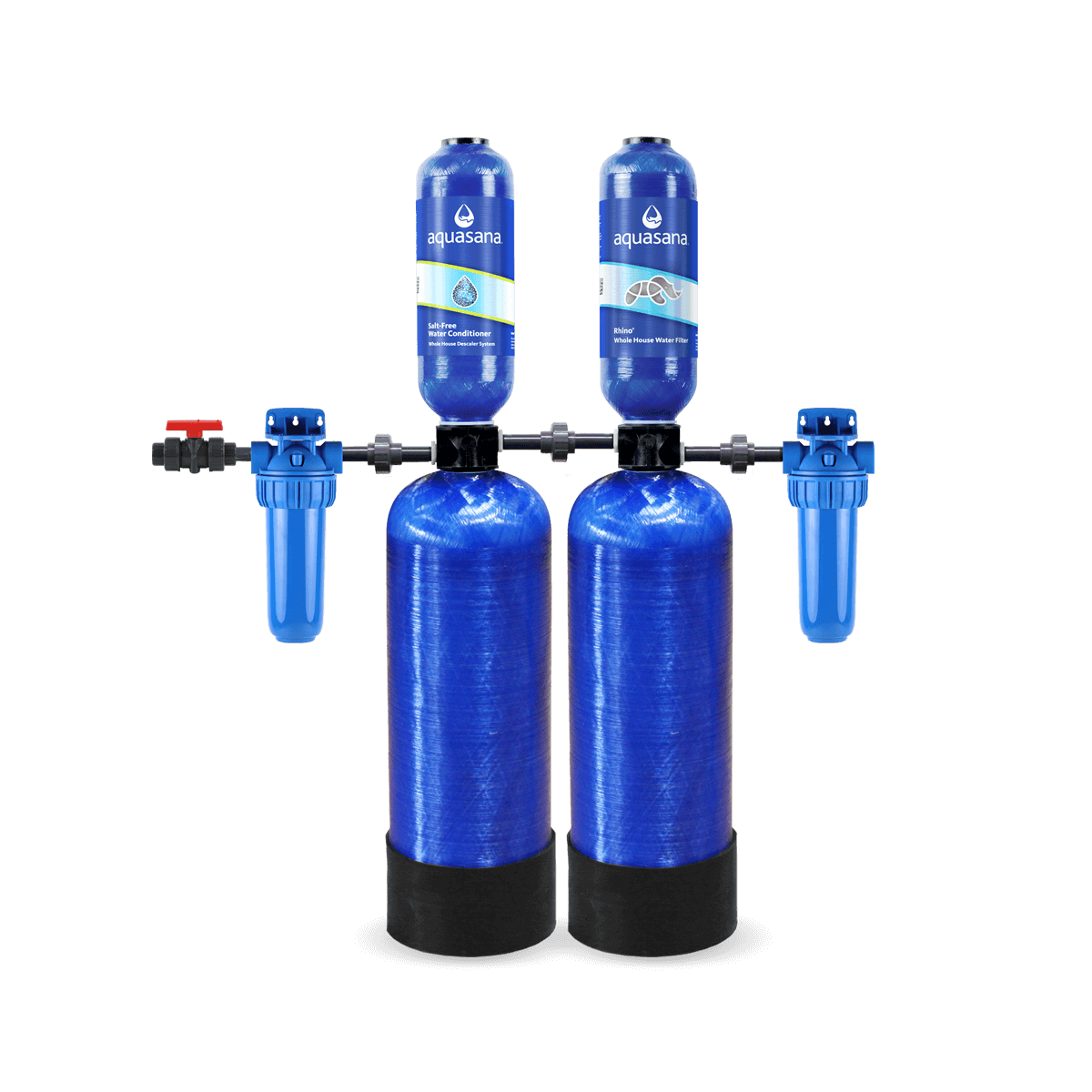 Whole House Water Filter System Home Water Filtration 4 Year/400,000 Gallons Aquasana