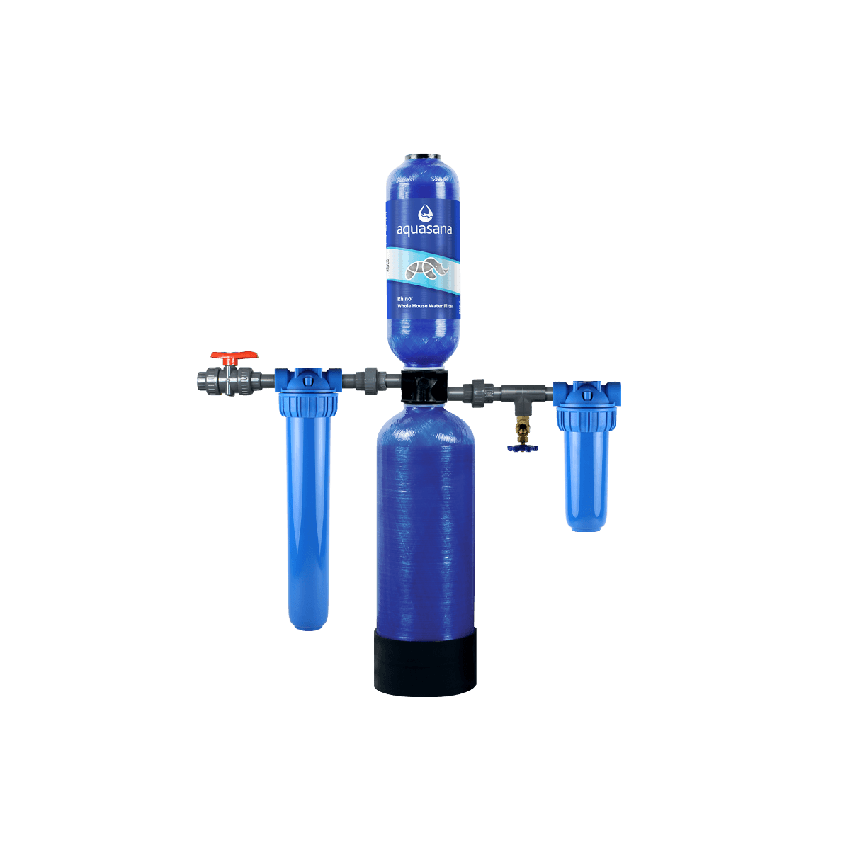 Rhino Whole House Water Filter System Home Water Filtration 10/1,000,000 Aquasana photo