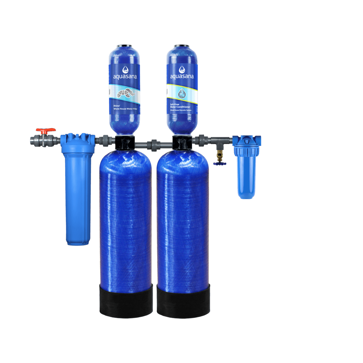 Rhino Whole House Water Filter System Tackle Chloramines And Chlorine Home Water Filtration 10/1,000,000 Aquasana Rhino Whole House Water Filter System Tackle Chloramines And Chlorine Home Water Filtration 10/1,000,000 Aquasana